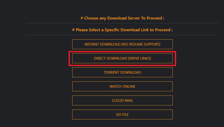 DIRECT DOWNLOAD [DRIVE LINKS] Downloading Steps 2
